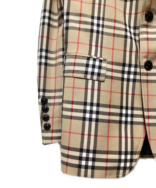 BURBERRY（バーバリー）BURBERRY (バーバリー) ノバチェックジャケット ベージュ サイズ:46の古着・服飾アイテム