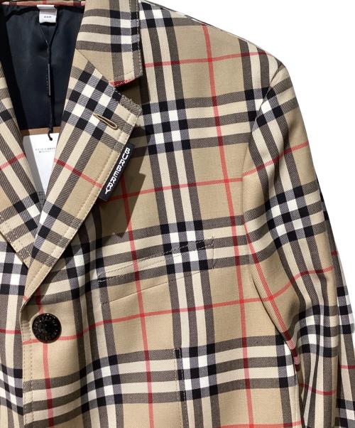 BURBERRY（バーバリー）BURBERRY (バーバリー) ノバチェックジャケット ベージュ サイズ:46の古着・服飾アイテム
