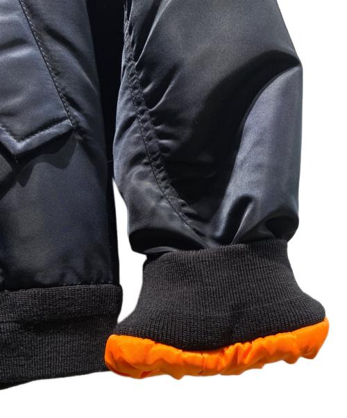 CELINE（セリーヌ）CELINE (セリーヌ) ロゴボンバージャケット/MA-1/2W426889O  ブラック サイズ:54の古着・服飾アイテム