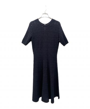 中古・古着通販】GIVENCHY (ジバンシィ) 4Gニットワンピース ブラック