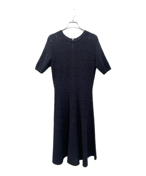 GIVENCHY（ジバンシィ）GIVENCHY (ジバンシィ) 4Gニットワンピース ブラック サイズ:Sの古着・服飾アイテム
