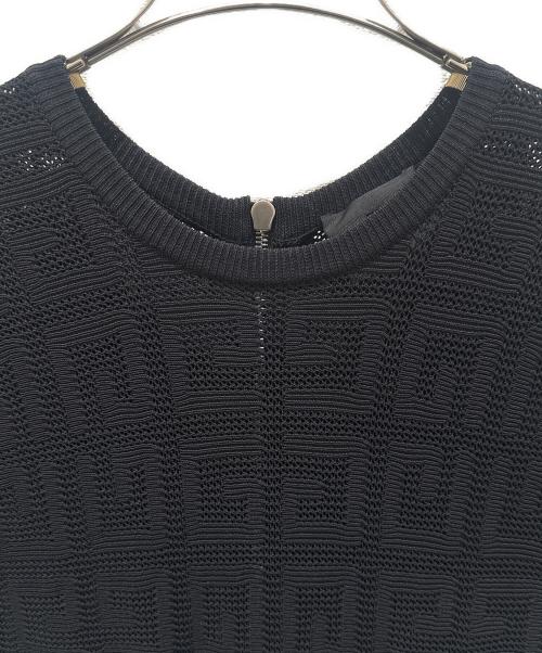 GIVENCHY（ジバンシィ）GIVENCHY (ジバンシィ) 4Gニットワンピース ブラック サイズ:Sの古着・服飾アイテム