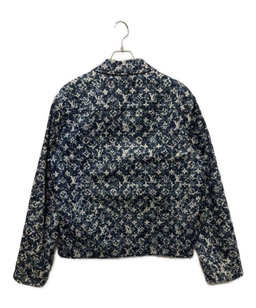 LOUIS VUITTON（ルイ ヴィトン）LOUIS VUITTON (ルイ ヴィトン) モノグラムワークウェアデニムジャケット インディゴ サイズ:50の古着・服飾アイテム