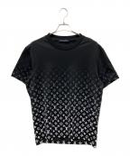 LOUIS VUITTONルイ ヴィトン）の古着「21SS モノグラム グラディエント Tシャツ」｜ブラック