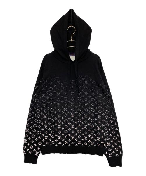 LOUIS VUITTON（ルイ ヴィトン）LOUIS VUITTON (ルイ ヴィトン) モノグラムグラディエントパーカー ブラック サイズ:Lの古着・服飾アイテム