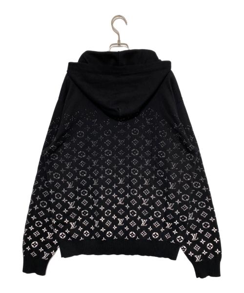 LOUIS VUITTON（ルイ ヴィトン）LOUIS VUITTON (ルイ ヴィトン) モノグラムグラディエントパーカー ブラック サイズ:Lの古着・服飾アイテム
