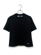 LOUIS VUITTONルイ ヴィトン）の古着「ベアバックモノグラムニット」｜ブラック