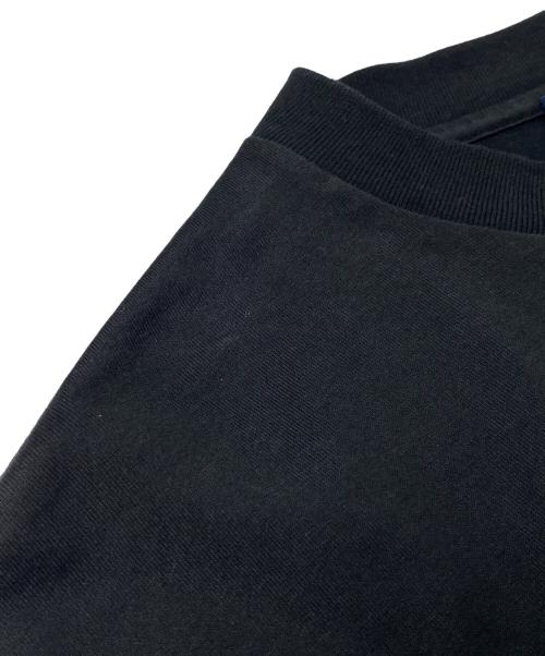 LOUIS VUITTON（ルイ ヴィトン）LOUIS VUITTON (ルイ ヴィトン) エンボスLVロゴTシャツ ブラック サイズ:Mの古着・服飾アイテム