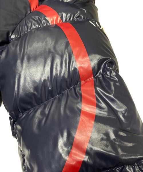 MONCLER（モンクレール）MONCLER (モンクレール) VALENTINO (ヴァレンティノ) MONCLER×VALENTINO/ダウンジャケット ネイビー サイズ:38の古着・服飾アイテム