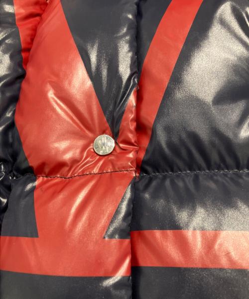 MONCLER（モンクレール）MONCLER (モンクレール) VALENTINO (ヴァレンティノ) MONCLER×VALENTINO/ダウンジャケット ネイビー サイズ:38の古着・服飾アイテム