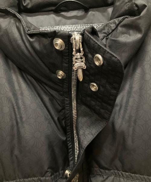 CHROME HEARTS（クロムハーツ）CHROME HEARTS (クロムハーツ) STIFF V2 FBRC CH/クロスボール釦ダウンジャケット ブラック サイズ:XLの古着・服飾アイテム