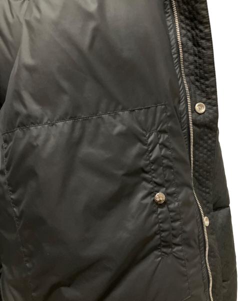 CHROME HEARTS（クロムハーツ）CHROME HEARTS (クロムハーツ) STIFF V2 FBRC CH/クロスボール釦ダウンジャケット ブラック サイズ:XLの古着・服飾アイテム