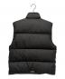 CHROME HEARTS (クロムハーツ) クロスボール釦ダウンベスト　403200184******351　STIFF VEST　 ブラック サイズ:M：750000円