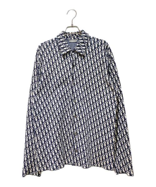 Dior（ディオール）Dior (ディオール) 20SS オブリークシャツ ネイビー サイズ:Sの古着・服飾アイテム
