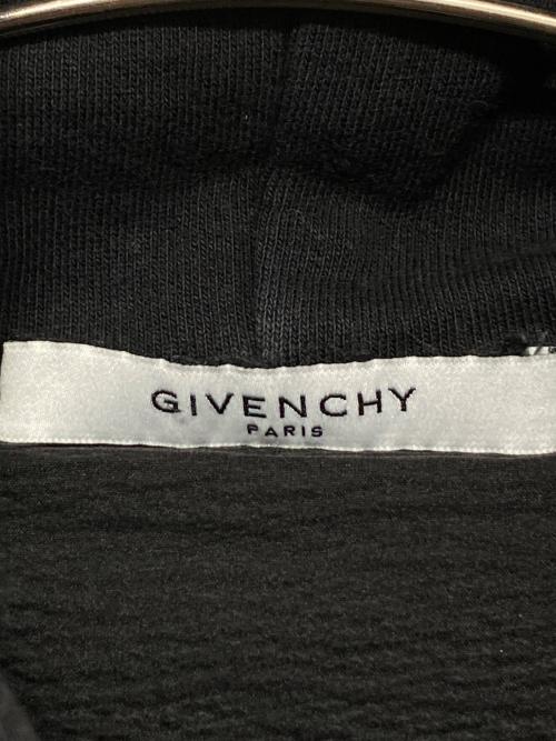 GIVENCHY（ジバンシィ）GIVENCHY (ジバンシィ) デストロイ加工パーカー ブラック サイズ:Mの古着・服飾アイテム