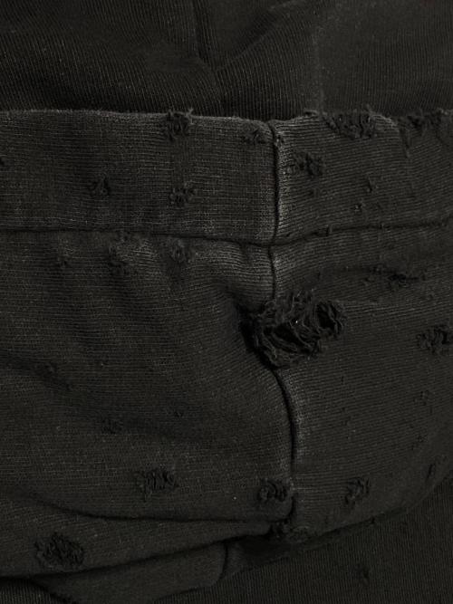 GIVENCHY（ジバンシィ）GIVENCHY (ジバンシィ) デストロイ加工パーカー ブラック サイズ:Mの古着・服飾アイテム