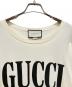 中古・古着 GUCCI (グッチ) シティ ロゴプリントTシャツ ベージュ サイズ:XL：25000円