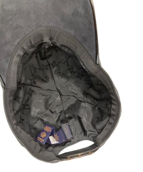 LOUIS VUITTON（ルイ ヴィトン）LOUIS VUITTON (ルイ ヴィトン) LVフラワーシグネチャークルーザーキャップ ブラックの古着・服飾アイテム