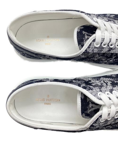 LOUIS VUITTON（ルイ ヴィトン）LOUIS VUITTON (ルイ ヴィトン) トロカデロラインスニーカー インディゴ サイズ:7　1/2の古着・服飾アイテム
