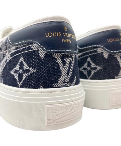 LOUIS VUITTON（ルイ ヴィトン）LOUIS VUITTON (ルイ ヴィトン) トロカデロラインスニーカー インディゴ サイズ:7　1/2の古着・服飾アイテム