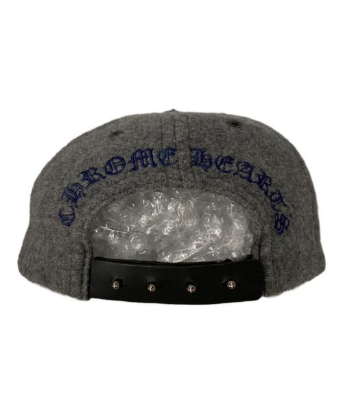 CHROME HEARTS（クロムハーツ）CHROME HEARTS (クロムハーツ) 3クロスウールキャップ グレー サイズ:-の古着・服飾アイテム