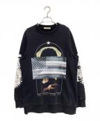 GIVENCHYジバンシィ）の古着「プリントスウェット」｜ブラック