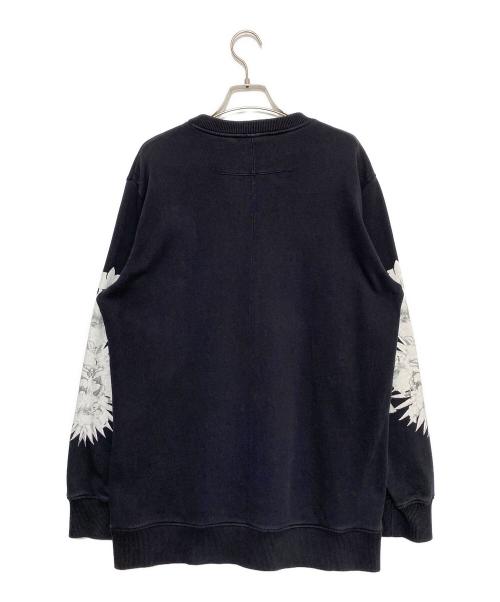 GIVENCHY（ジバンシィ）GIVENCHY (ジバンシィ) プリントスウェット ブラック サイズ:Sの古着・服飾アイテム