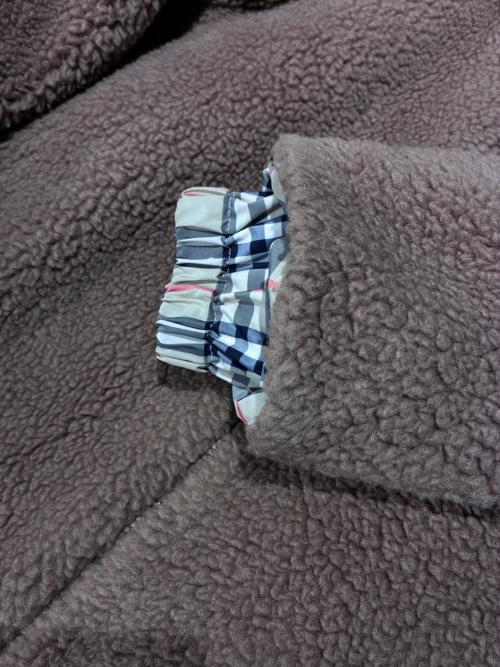 BURBERRY（バーバリー）BURBERRY (バーバリー) ホースロゴボアコート ブラウン サイズ:36の古着・服飾アイテム