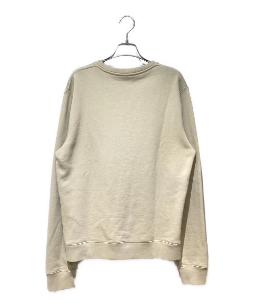 LOEWE（ロエベ）LOEWE (ロエベ) アナグラムロゴスウェット ベージュ サイズ:Mの古着・服飾アイテム