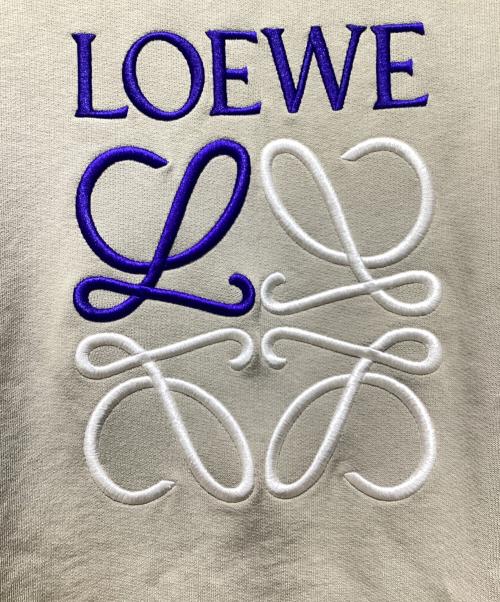 LOEWE（ロエベ）LOEWE (ロエベ) アナグラムロゴスウェット ベージュ サイズ:Mの古着・服飾アイテム