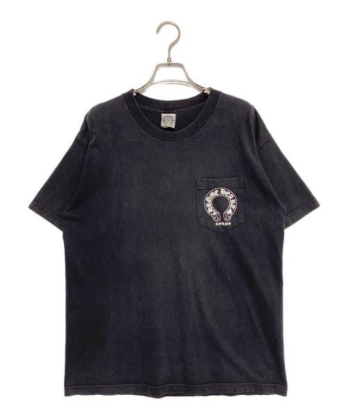 CHROME HEARTS（クロムハーツ）CHROME HEARTS (クロムハーツ) ポケットTシャツ ブラック サイズ:Lの古着・服飾アイテム