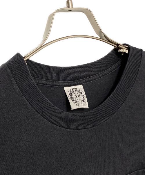 CHROME HEARTS（クロムハーツ）CHROME HEARTS (クロムハーツ) ポケットTシャツ ブラック サイズ:Lの古着・服飾アイテム