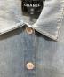 中古・古着 CHANEL (シャネル) 24AW P78 ツイード ココボタン ウォッシュド デニムカバーオール インディゴ サイズ:36：500000円