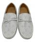 LOUIS VUITTON (ルイ ヴィトン) アリゾナライン モカシンシューズ ライトグレー サイズ:6 1/2：60000円
