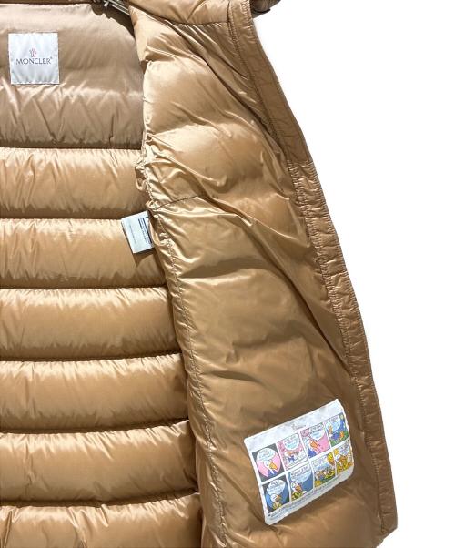 MONCLER（モンクレール）MONCLER (モンクレール) ANGES GIUBBOTTO/アグネス ダウンジャケット ブラウン サイズ:00の古着・服飾アイテム