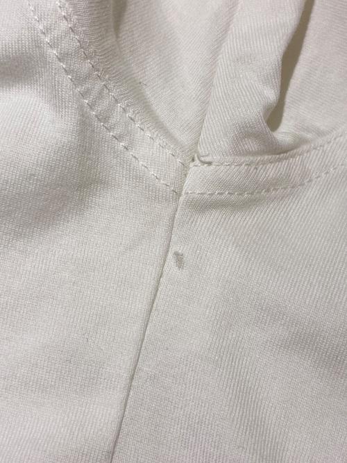 BURBERRY（バーバリー）BURBERRY (バーバリー) ロゴ エンブロイダリー Tシャツ ホワイト サイズ:XSの古着・服飾アイテム