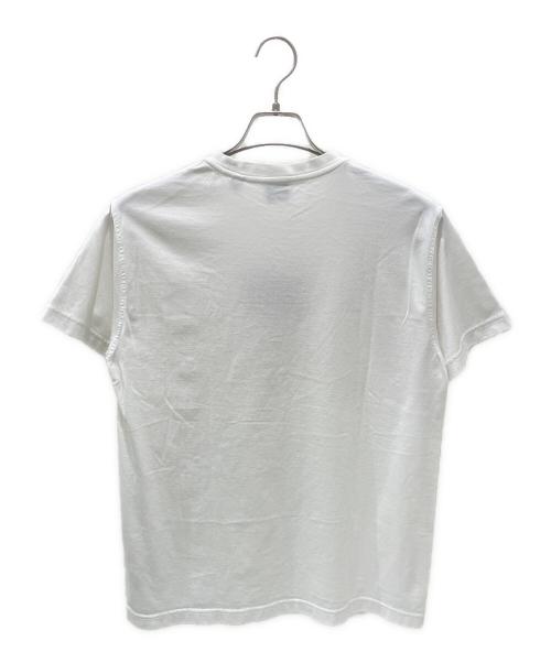 BURBERRY（バーバリー）BURBERRY (バーバリー) ロゴ エンブロイダリー Tシャツ ホワイト サイズ:XSの古着・服飾アイテム