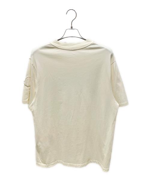 MONCLER（モンクレール）MONCLER (モンクレール) カレッジロゴTシャツ ベージュ サイズ:Sの古着・服飾アイテム