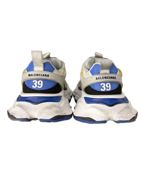 BALENCIAGA（バレンシアガ）BALENCIAGA (バレンシアガ) CARGO ブルー×ホワイト サイズ:39の古着・服飾アイテム