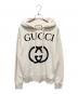 GUCCI（グッチ）の古着「インターロッキングGフーディ」｜アイボリー