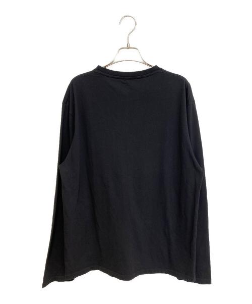 LOEWE（ロエベ）LOEWE (ロエベ) アナグラムロングスリーブTシャツ ブラック サイズ:XLの古着・服飾アイテム