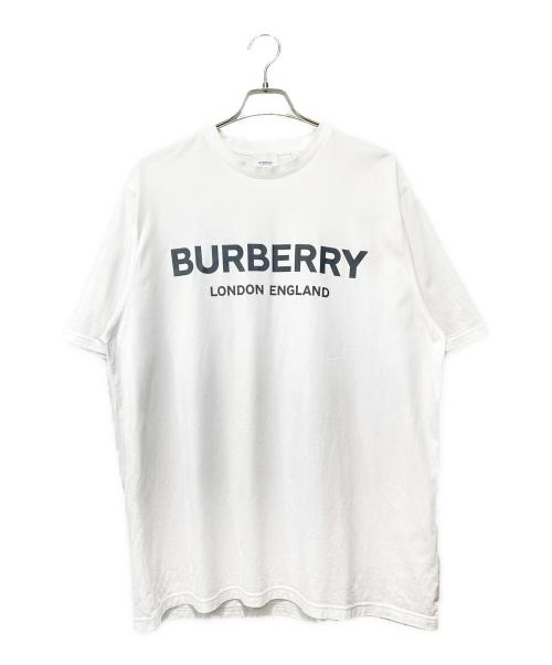 BURBERRY（バーバリー）BURBERRY (バーバリー) ロゴTシャツ ホワイト サイズ:XLの古着・服飾アイテム