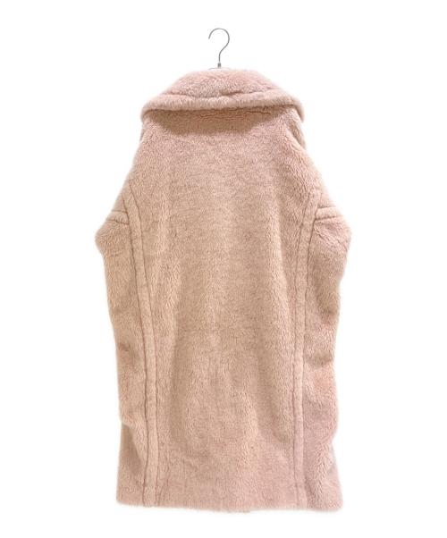 MaxMara（マックスマーラ）MaxMara (マックスマーラ) テディベアコート ピンク サイズ:Mの古着・服飾アイテム