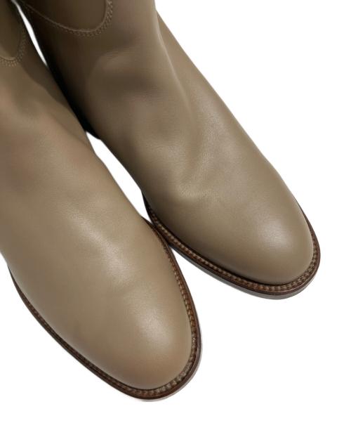 HERMES（エルメス）HERMES (エルメス) ジャンピングブーツ ケリー金具/ジョッキーブーツ ベージュ サイズ:36 1/2の古着・服飾アイテム