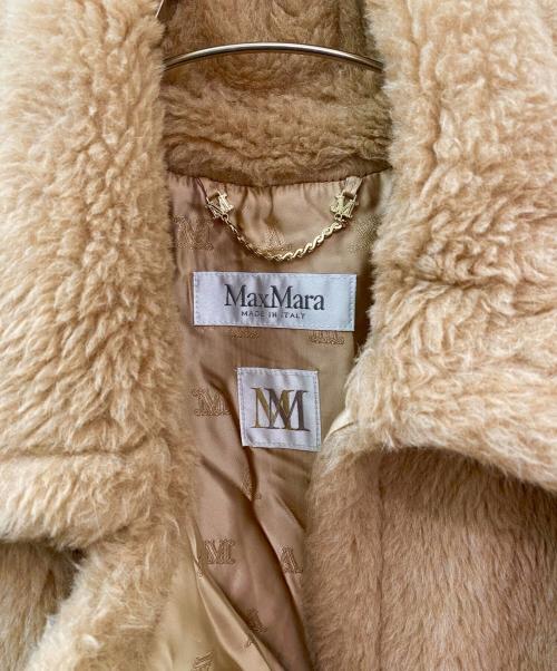 MaxMara（マックスマーラ）MaxMara (マックスマーラ) テディベアポンチョ ブラウン サイズ:165/88の古着・服飾アイテム