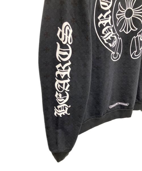 CHROME HEARTS（クロムハーツ）CHROME HEARTS (クロムハーツ) CHプラス ホースシュー モノグラム パーカー ブラック サイズ:Lの古着・服飾アイテム