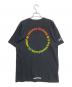 CHROME HEARTS (クロムハーツ) グラデーションサークルロゴTシャツ ブラック サイズ:L：60000円