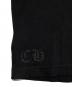 中古・古着 CHROME HEARTS (クロムハーツ) グラデーションサークルロゴTシャツ ブラック サイズ:L：60000円
