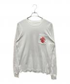 CHROME HEARTSクロムハーツ）の古着「ヴァインダガーロングTシャツ」｜ホワイト