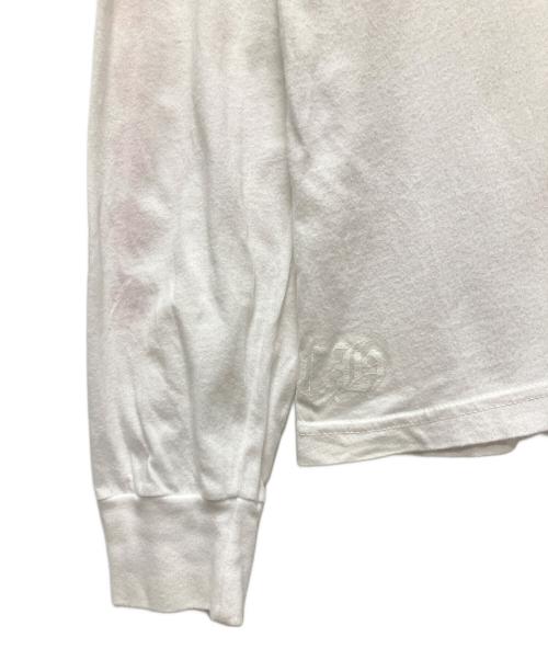 CHROME HEARTS（クロムハーツ）CHROME HEARTS (クロムハーツ) ヴァインダガーロングTシャツ ホワイト サイズ:Lの古着・服飾アイテム